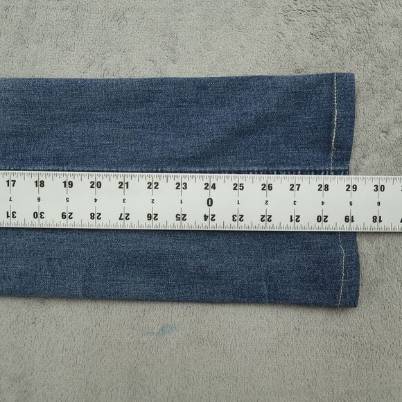 Silver Jeans Women's Size 30 Blue Mid-Rise Elyse Slim Boot Denim 29" inseam - Picture 5 of 16